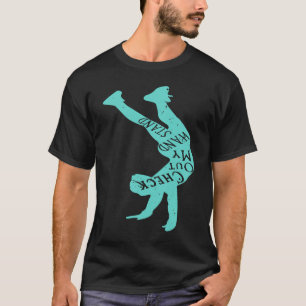 Camiseta Gimnasta de Yoga Divertido Revisa Mi Inversión de