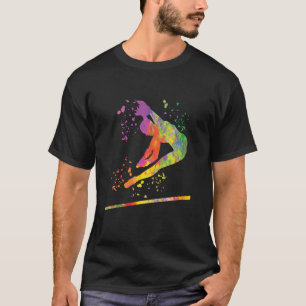 Camiseta Gimnasta en barras asimétricas niñas gimnasia artí