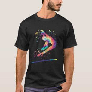 Camiseta Gimnasta en barras asimétricas niñas gimnasia artí
