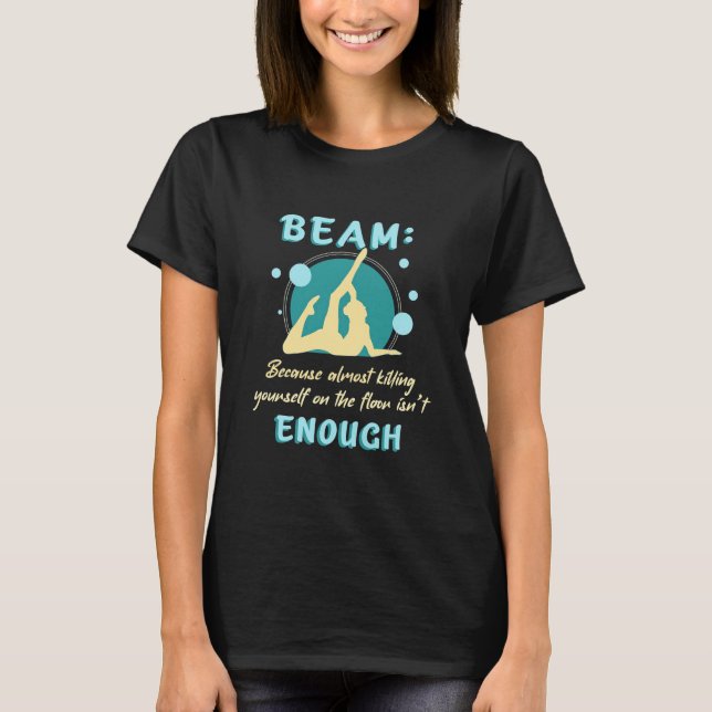 Camiseta Gimnasta En El Suelo (Anverso)
