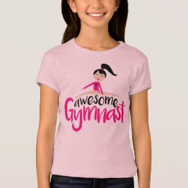 Camiseta Gimnasta impresionante de la gimnasia