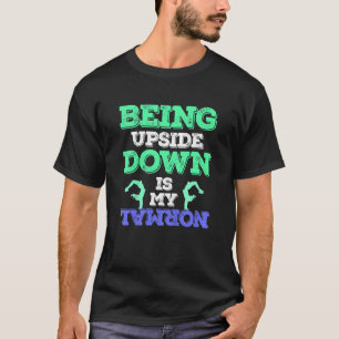 Camiseta Gimnasta infantil de cabeza es mi gimnasta normal