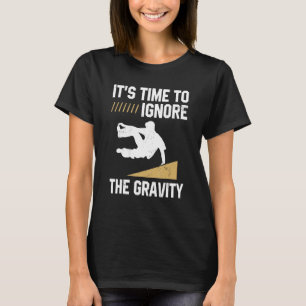 Camiseta Gimnasta Urbano Corriendo en la Pared para Traceur