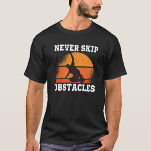 Camiseta Gimnasta Urbano Corriendo por la Pared para Traceu
