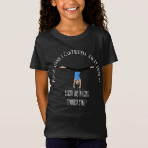 Camiseta Gimnasta y alegría de la distancia social