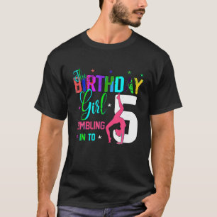 Camiseta Gimnastic Lover 5º cumpleaños Gimnasio de cinco añ