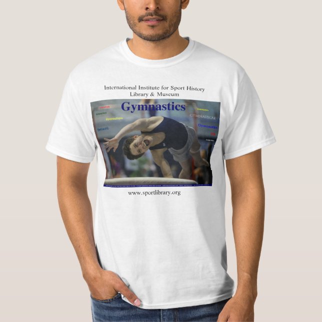 Camiseta GIMNASTICA #1, Julius Neuber Vaulting (Anverso)