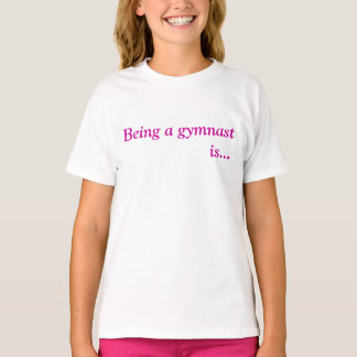 Camiseta gimnástica inspiradora de los chicas