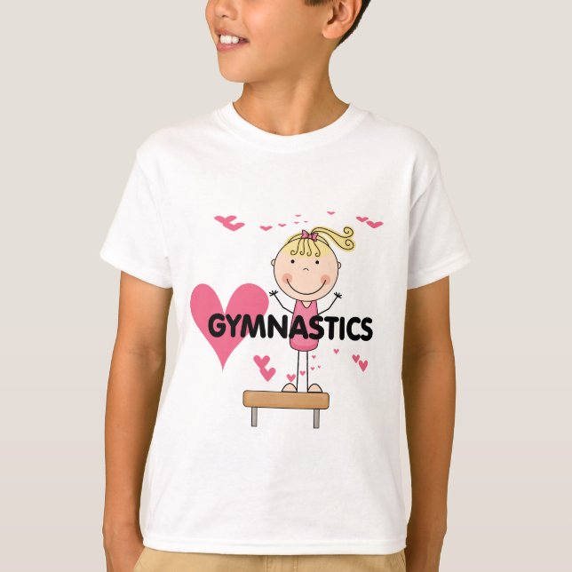 Camiseta GIMNASTICS - Gimnasia de amor Tshirts y regalos (Anverso)