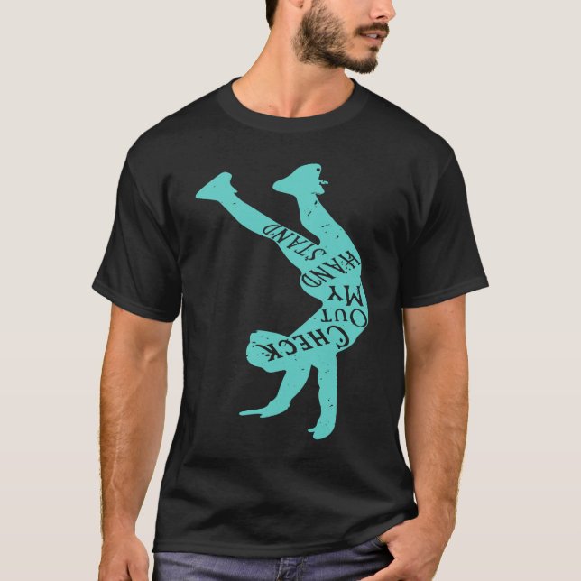 Camiseta Gimnísta De Yoga Gracioso Echa Un Vistazo A Mi Inv (Anverso)