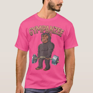 Camiseta Gimpanzee Chimpanzee Gym Bodybuilding