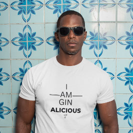 Camiseta Gin Alicious Mens T-Shirt
