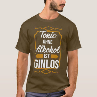 Camiseta Gin booze gin cocktail