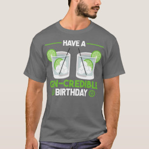 Camiseta Gin lover birthday gift