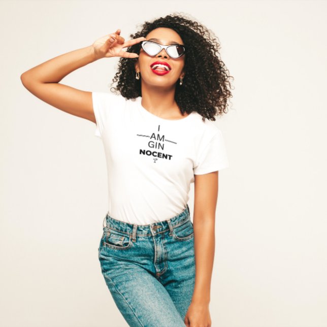 Camiseta Gin Nocent Ladies V Neck T-Shirt (Subido por el creador)