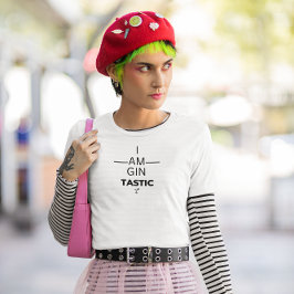 Camiseta Gin Tastic Ladies V Neck T-Shirt