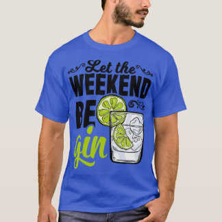 Camiseta Gin Tonic Longberbe Alcohol Weekend