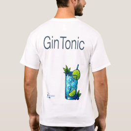Camiseta Gin Tonic T-Shirt – Crisp Botanical Cocktail