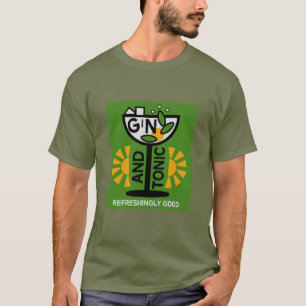 Camiseta Gin Y Tonic Drinkers Art