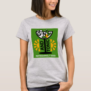 Camiseta Gin Y Tonic Drinkers Art