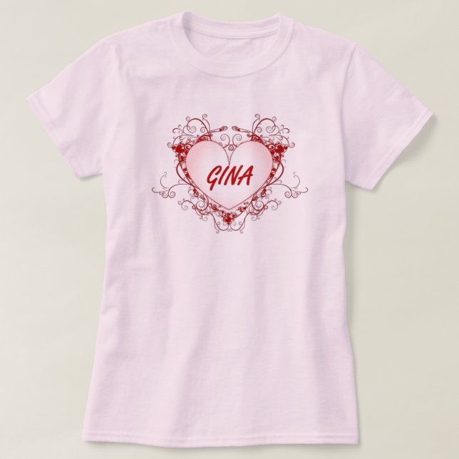 CAMISETA GINA (Diseño del anverso)