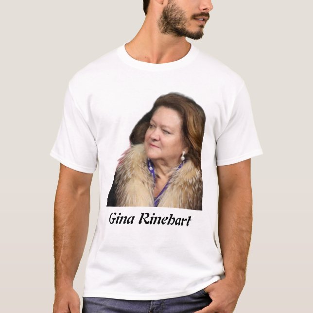 Camiseta Gina Rinehart (Anverso)