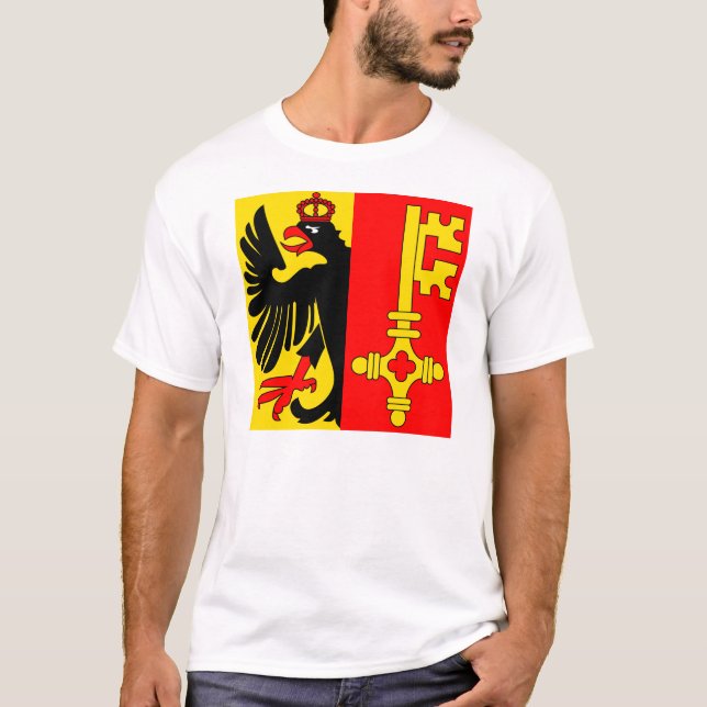 Camiseta Ginebra, Suiza (Anverso)