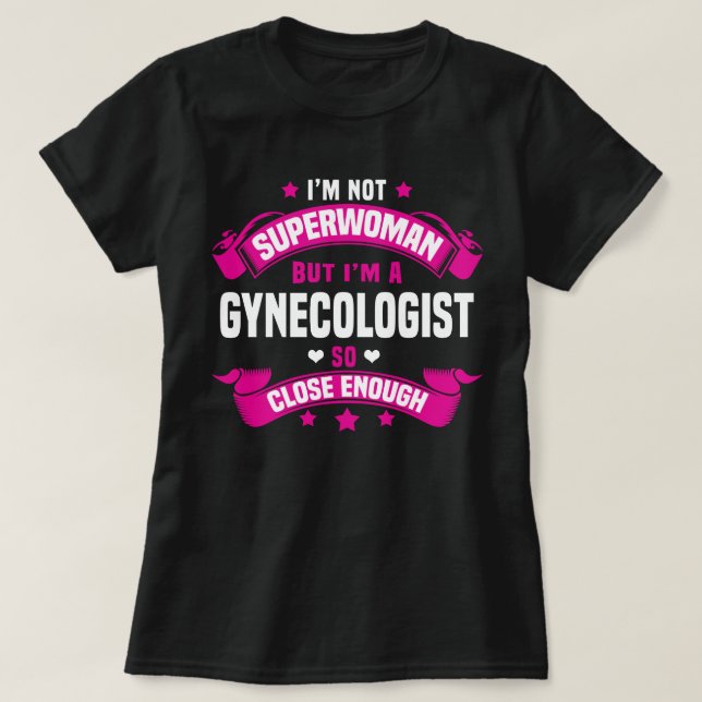 Camiseta Ginecólogo (Diseño del anverso)