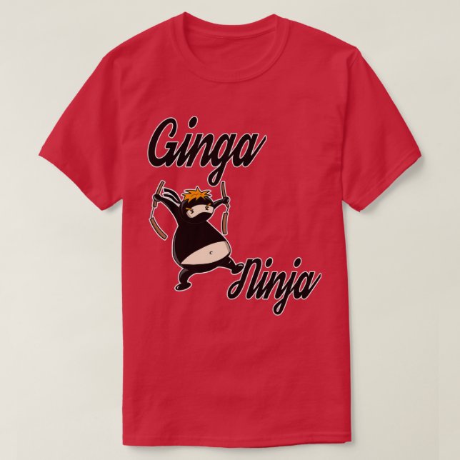Camiseta Ginga Ninja (Diseño del anverso)
