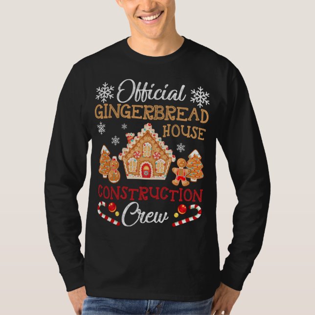 Camiseta Ginge Oficial de la Construcción de la Casa de Gin (Anverso)