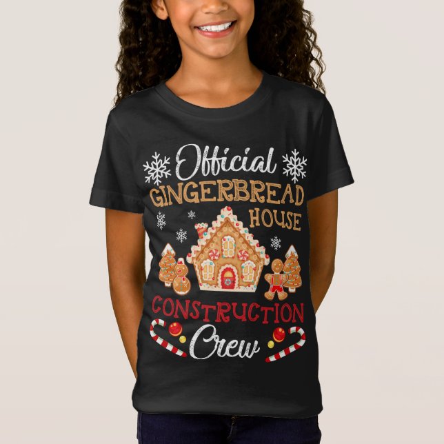 Camiseta Ginge Oficial de la Construcción de la Casa de Gin (Anverso)