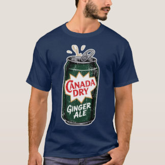 Camiseta Ginger Ale Soda Can vintage