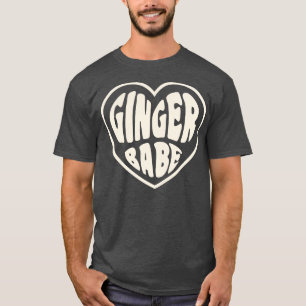 Camiseta Ginger Babe regalo para St Patrick, Chica irlandés
