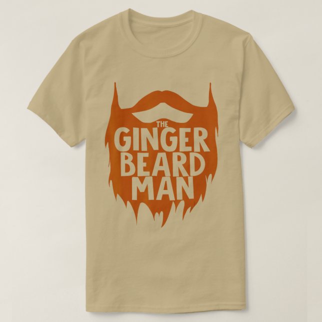 Camiseta Ginger Beard Man (Diseño del anverso)