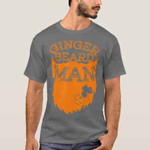 Camiseta Ginger Beard Man Funny St Patricks Day para los ho