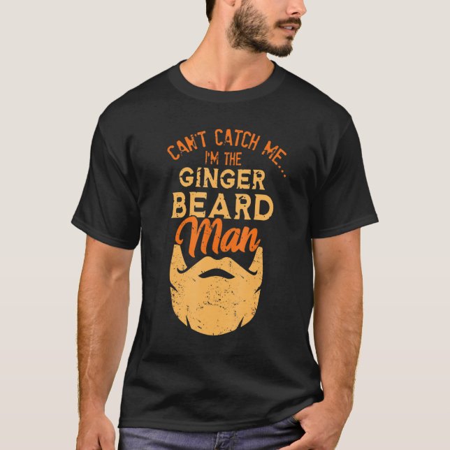 Camiseta Ginger Beard Man Hipster Para Hombres Con Pechos (Anverso)
