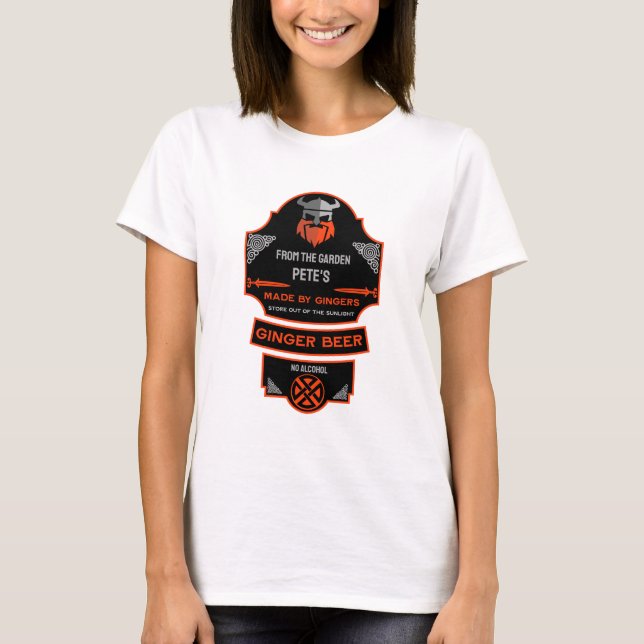 Camiseta Ginger Beer Maker (Anverso)