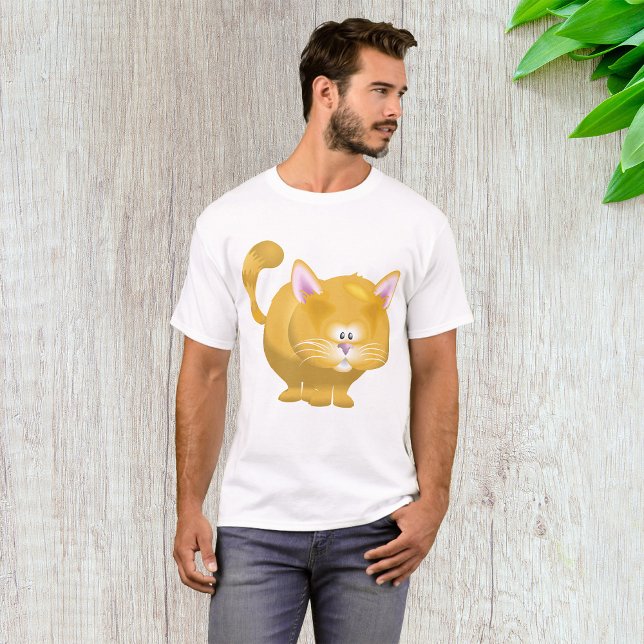 Camiseta Ginger Cat Mens T-Shirt (Subido por el creador)