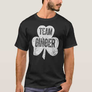 Camiseta Ginger del equipo de Saint Patricks Day Funny