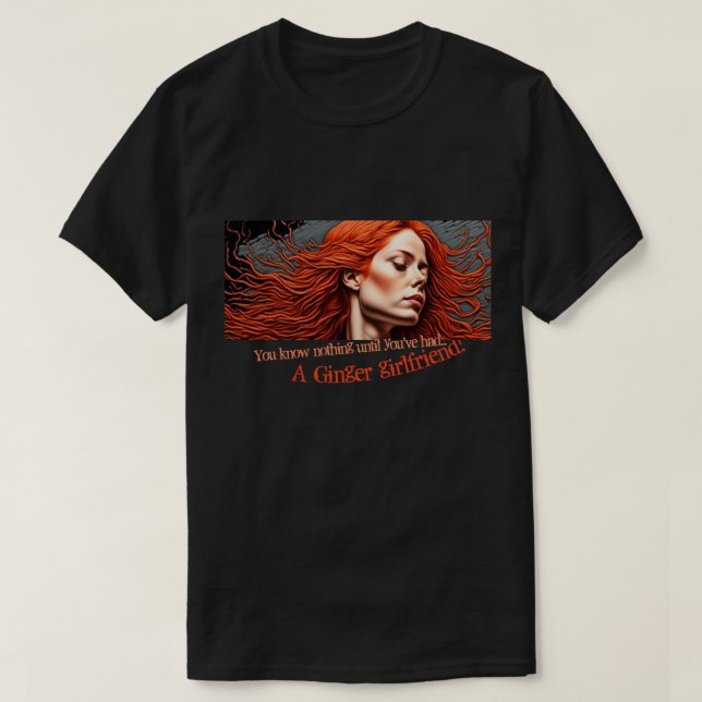 Camiseta Ginger Girlfriend (Diseño del anverso)
