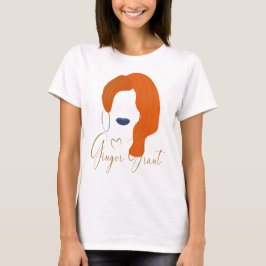 Camiseta Ginger Grant cabello rojo