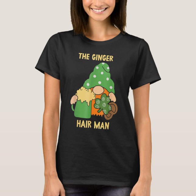Camiseta Ginger Hair Man Gaelic Irish Ireland St Patric (Anverso)