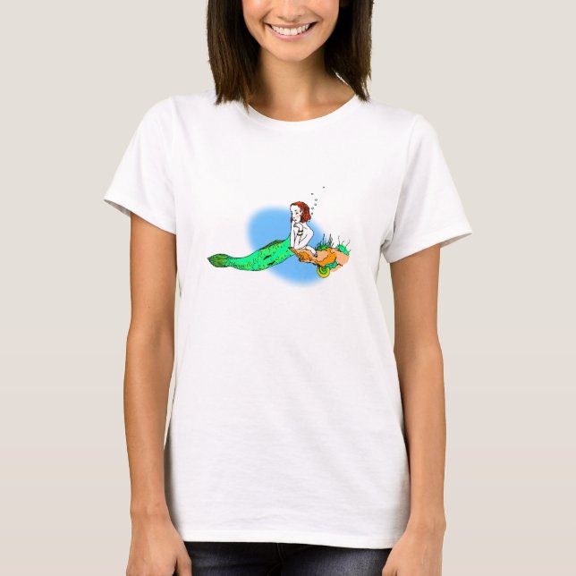 Camiseta Ginger Mermaid (Anverso)