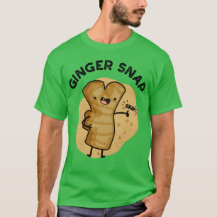 Camiseta Ginger Snap Amigo Comida Divertida Hierba Especia