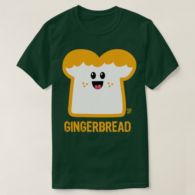 CAMISETA GINGERBREAD (Diseño del anverso)