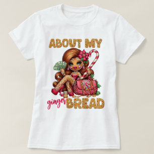 Camiseta Gingerbread Diva Navidades urbanos divertidos