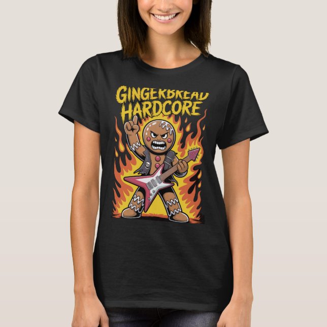 Camiseta Gingerbread Hardcore (Anverso)