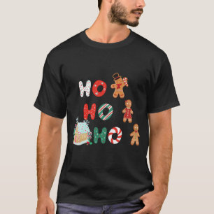 Camiseta Gingerbread Hohoho