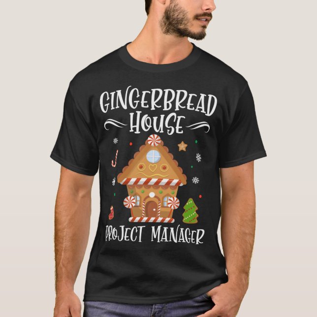 Camiseta Gingerbread House director del proyecto Baking Xma (Anverso)