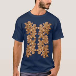 Camiseta Gingerbread Man Christmas Cookie Holiday Baking 